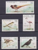 Sahara Occidentala 1990 - Păsări, fauna, serie neuzata