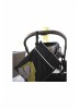 Geanta Impermeabila Scutece/Haine BabyJem, Prindere Carucior, Buzunare Multiple, 37x27cm