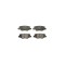 Placute frana JEEP WRANGLER III JK ABE C2Y013ABE