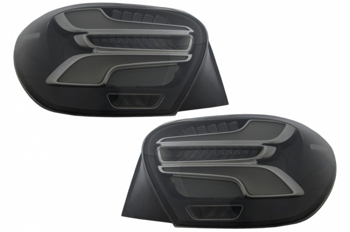Stopuri LED Mercedes A-Class W176 (2013-08.2015) Facelift Design Fumurii cu Semnal Dinamic Performance AutoTuning