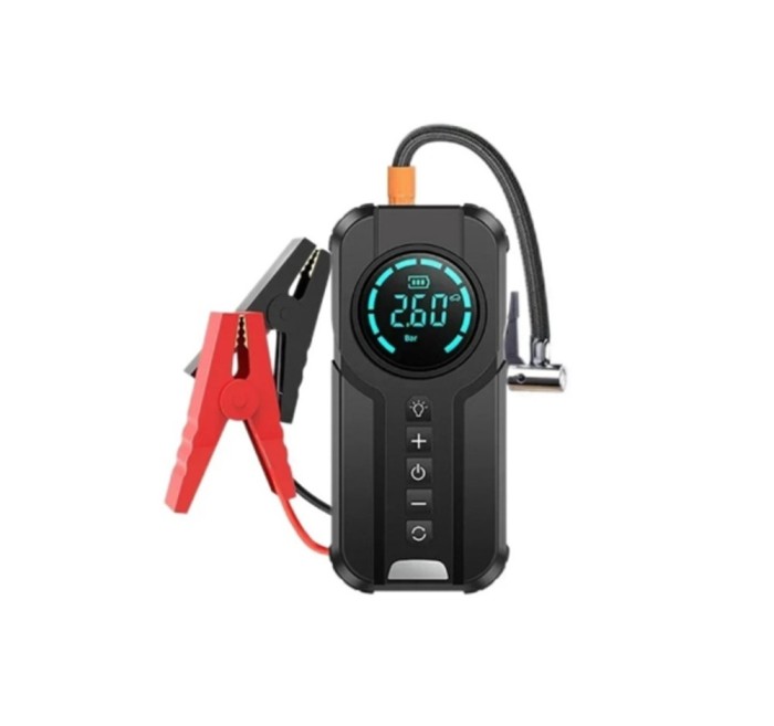 Starter auto portabil cu compresor 6000mAh