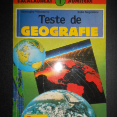 Gheorghe Vlasceanu - Teste de Geografie