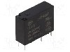 Releu miniaturale, 12V DC, 5A, serie HONGFA RELAY - HF46F/12-HS1