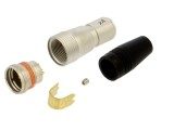 Conector circular tată HIROSE HR25 12 pini 30V AC 42V DC drept push-pull