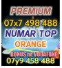 Numar Orange PREMIUM 07x7.498.488 - Usor de Memorat, VIP, Platina. Cartela SIM Orange, Activata, Neutilizata