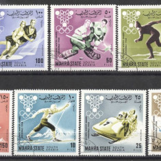 Mahra State 1967 Sport, Olympics, used AS.035