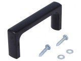 Manetă ABS Neagră 32mm 75mm 12mm