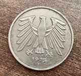 C50 - Moneda foarte veche - Germania - 5 marci - 1975 litera J