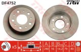 Disc frana PEUGEOT BOXER platou / sasiu (2006 - 2016) TRW DF4752
