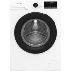 Masina de spalat rufe Arctic APLM2WFSU28411WPB, 8 Kg, 1400 RPM, Clasa A, Motor Inverter, ExtraSteam, IronExpress, Recycled Tub, Fast/Intensive, Steam,