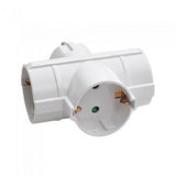 Adaptor distribuitor 3 prize SCHUKO 3x 16A MAX 3680W V-TAC