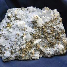 Specimen minerale - CUART, PIRITA SI CALCITA (CC1)