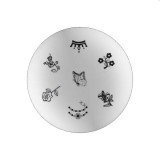Cumpara ieftin Şablon nail art B01 - diverse modele, INGINAILS
