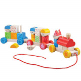 Trenuletul colorat cu forme PlayLearn Toys, BigJigs Toys