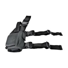 Toc pistol picior Negru [WOSPORT]
