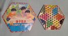 Sah chinezesc - Dame - Chinese Marble Checkers, Joc complet, vechi de colectie din anii 1970 - perioada socialista