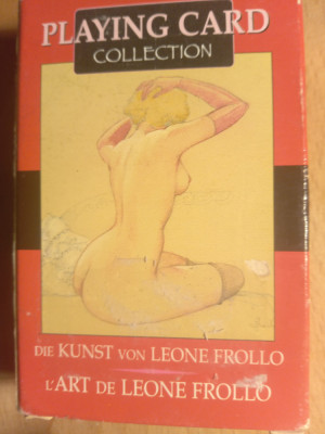 The art of leone frollo,playing cards tarot foto