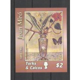TURKS AND CAICOS 2003 ARTA PICTURA JOAN MIRO