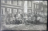 Fotografie tip Carte postala, Grup de militari maghiar in ptimul razboi mondial