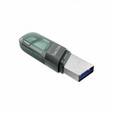 Memorie Externa USB-A 3.0 / Lightning SanDisk iXpand Flip, 128Gb SDIX90N-128G-GN6NE