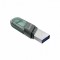 Memorie Externa USB-A 3.0 / Lightning SanDisk iXpand Flip, 128Gb SDIX90N-128G-GN6NE