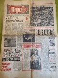 Magazin 27 august 1966-delta dunarii,orasul bucuresti si craiova,muzeul aman