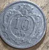 MNDSTR AUT102 - Austro-Ungaria - 10 heller 1893