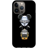 Husa Apple iPhone 12 Mini model Daft Mouse, Silicon, TPU, Viceversa, Transparent, Carcasa