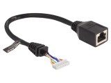 Adaptor RJ45 Cat 5e, 0,23m, 8pin, PVC - DELOCK