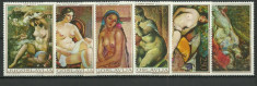 Iugoslavia 1969 - Picturi, nuduri, serie neuzata foto
