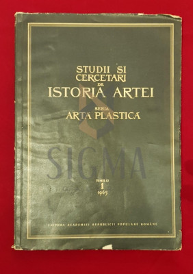 Studii si cercetari de Istoria Artei, Seria Artă Plastică foto