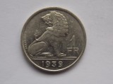 1 FRANC 1939 BELGIA-BELGIQUE-BELGIE