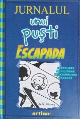 JURNALUL UNUI PUSTI. ESCAPADA-JEFF KINNEY foto