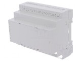Carcasă pentru şină DIN ABS gri 90mm x 104,8mm x 65mm