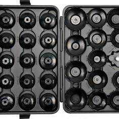 Set de chei tubulare pentru filtru de ulei 30 piese YATO