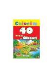 Colorăm. 40 imagini cu dinozauri - Paperback - *** - Erc Press