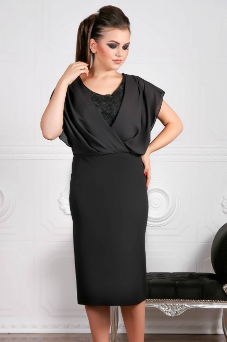 Rochie De Ocazie Nidonia NegruMarimea