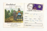 CA9 -Carte Postala-Buletin de avertizare- Combatand ,Circulata 1966