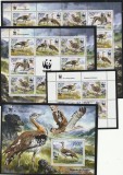 Togo 2014-Fauna,Pasari,WWF,Bloc 4 val.,Bloc 2 val.+vigneta WWF,Coala mica 4 serii,Colita dantelate,MNH,Mi.Bloc 5863-66,Kb.I,Kb.II,Bl.993