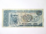 Rară! Albania 500 Leke 1992,bancnota din imagini la cel mai mic preț