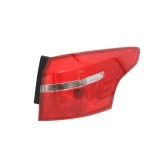 Stop spate lampa Ford Focus III, 10.2014- Model Combi, partea Dreapta, partea exteRioara, tip bec P21W+PY21W+W5W, cu suport becuri, Varroc