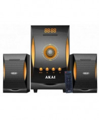 Sistem boxe 2.1 akai bluetooth mp3/fm/sd 18w+10wx2 negre ss032a-3515 foto