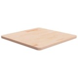 Cumpara ieftin Blat de masa patrat, 60x60x2,5 cm, lemn masiv stejar netratat