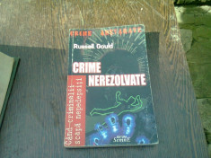 CRIME NEREZOLVATE - RUSSELL GOULD foto