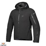 Geaca (jacheta) barbati pentru scuter - motocicleta Touring/Adventure/Urban Ixon All season model Burning MS culoare: negru (geaca laminata; waterproo