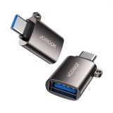ADAPTOR JOYROOM USB LA USB TIP C NEGRU 73285
