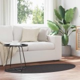 VidaXL Covor Antracit 80 x 150 cm Poliester