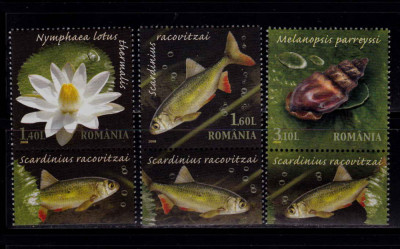 RO 2008 LP 1822,&amp;quot;Rezervatia Naturala Petea &amp;quot;, serie cu tab 2 , MNH foto