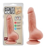 Dildo Chisa Novelties "Covetous Monster" 18 cm - Natural