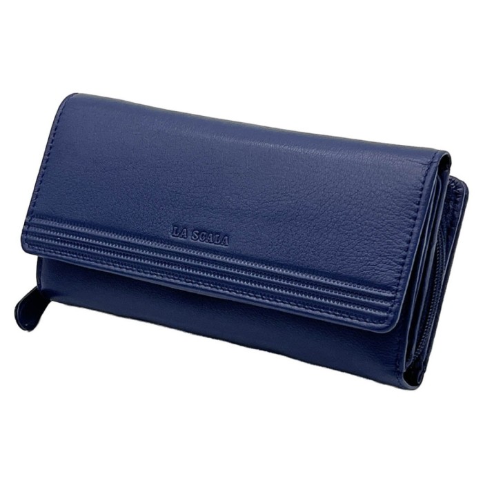 Portofel dama din Piele Naturala Micutz&reg;, 19x10x5 cm, La Scala Luxury, Multe Compartimente